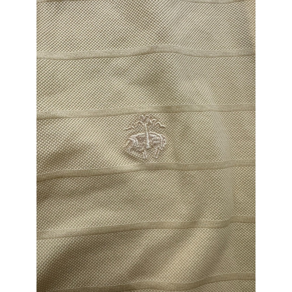 Brooks Brothers Golf Polo Shirt Womens XL Yellow Performance Collared Side Slit - Picture 4 of 8